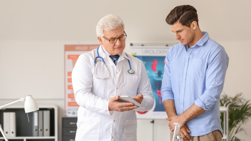 Sprechstunde beim Urologen
